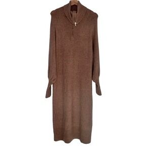 J. Crew merino wool alpaca blend M long sleeve sweater dress